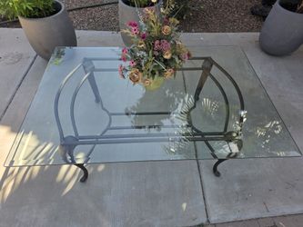 Patio/Coffee Glass Table
