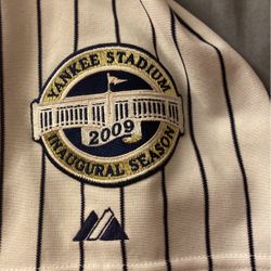 Throw Back Yankees Jersey Size 48