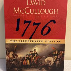 1776 Illustrated Edition David McCullough HB, Slipcase, Envelopes Are Complete
