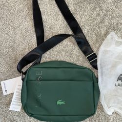 Green Lacoste Shoulder Bag