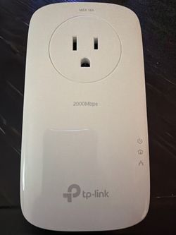 TP-Link TL-PA9020P AV2000 Gigabit Powerline Adapter Passthrough v4.6 Tested