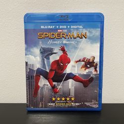 Spider-Man Homecoming Blu-Ray Movie Tom Holland Marvel Comics Robert Downey 2017