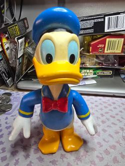 Vintage 90's rare Donald Duck figure Disney