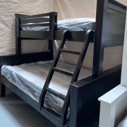 Bunk Beds Twin Full Pinewood Colors ****Literas Madera 100%****