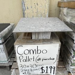 30x30 & 24x24 Porcelain Tile 