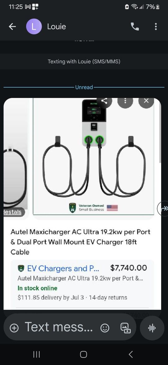 Ev Charger Brand New In Box Cheap
