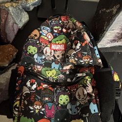 Used Marvel kids backpack