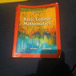 Ninth Edition Basic College Mathrmatics