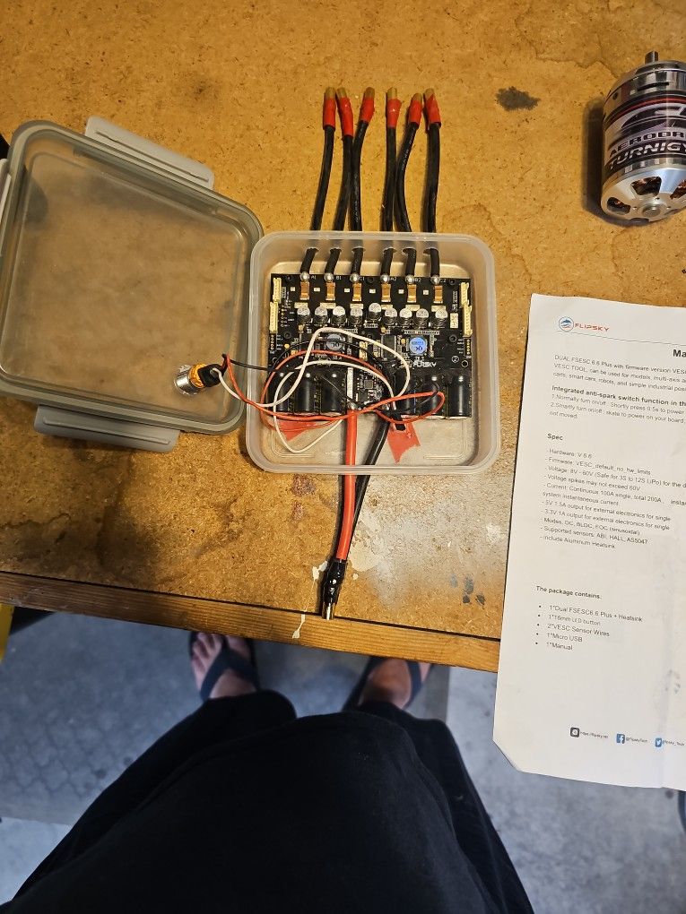 Electric skateboard parts