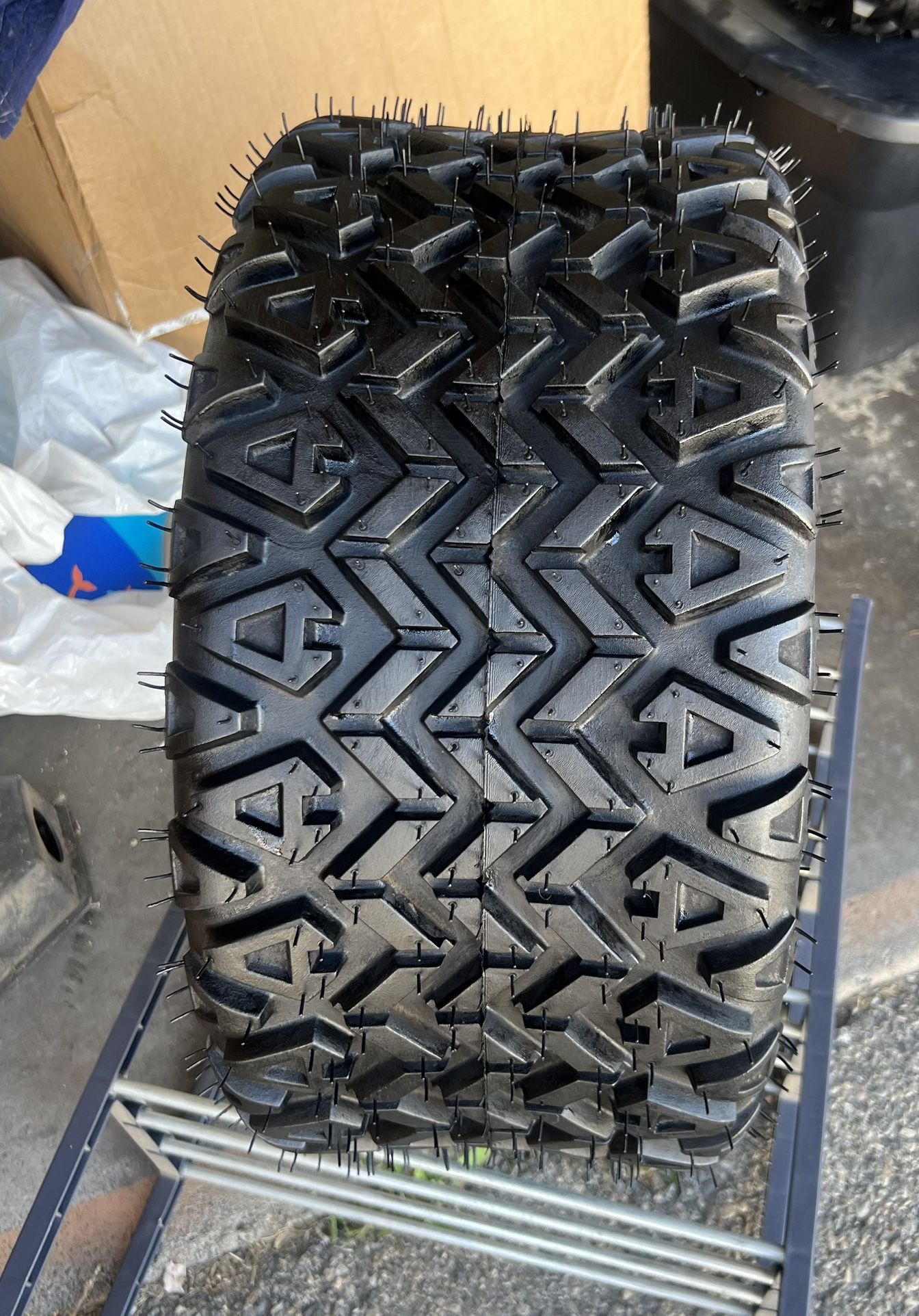 1 NEW ATV TIRE 24X10.50-10 4ply CARLISLE ALL TRAIL TIRE $40 PICKUP ONLY