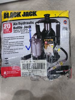 Torin Blackjack 20 ton air hydraulic bottle jack