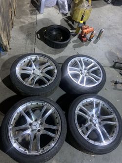 Mercedes Brabus Wheels 5x112 Two Piece Wheels 