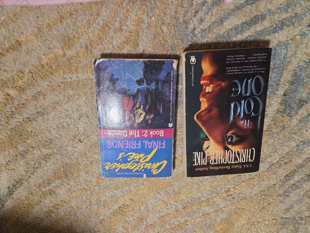 Two Christopher Pike Books