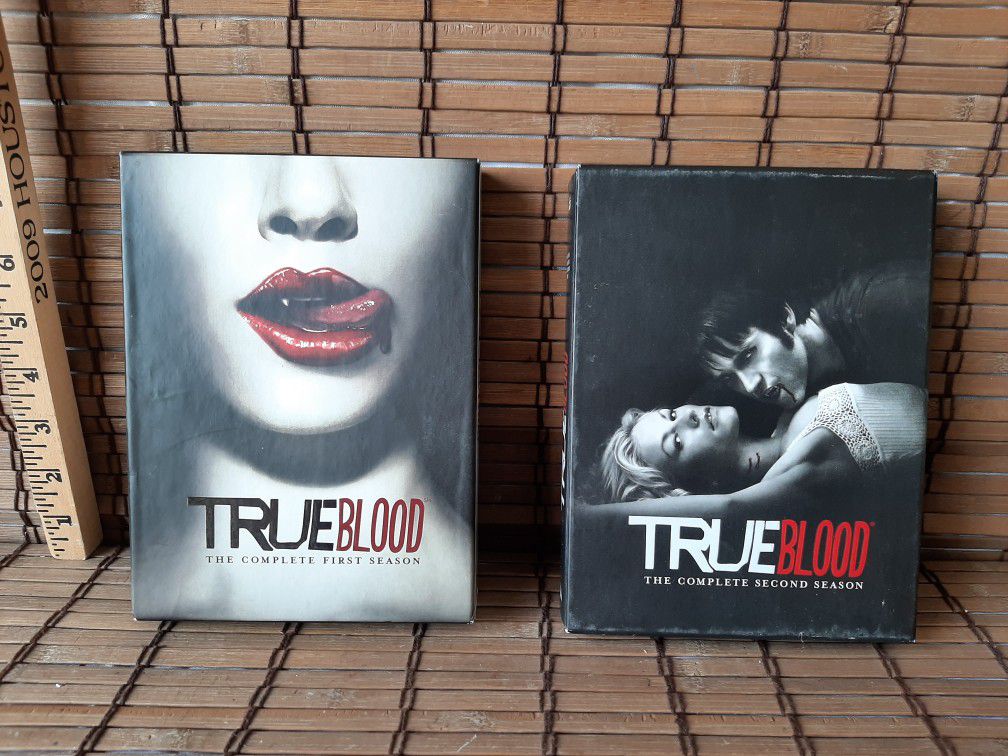 Complete Season 1 & 2 "True Blood" DVD'S