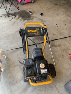 Dewalt pressure washer