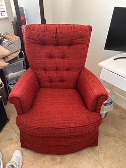 Red Accent Chair