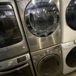 LG XL CAPACITY WASHER AND DRYER ELECTRIC SET