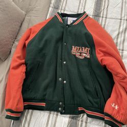 Leather Jacket And Miami Hurricane Cough 