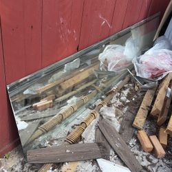 free mirror 12 foot long by 3 foot 