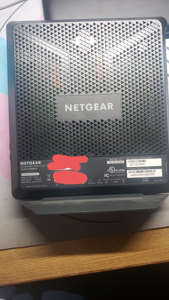 Netgear AC1900 Router + Modem