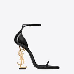 YSL OPYUM HEEL IN PATENT LEATHER