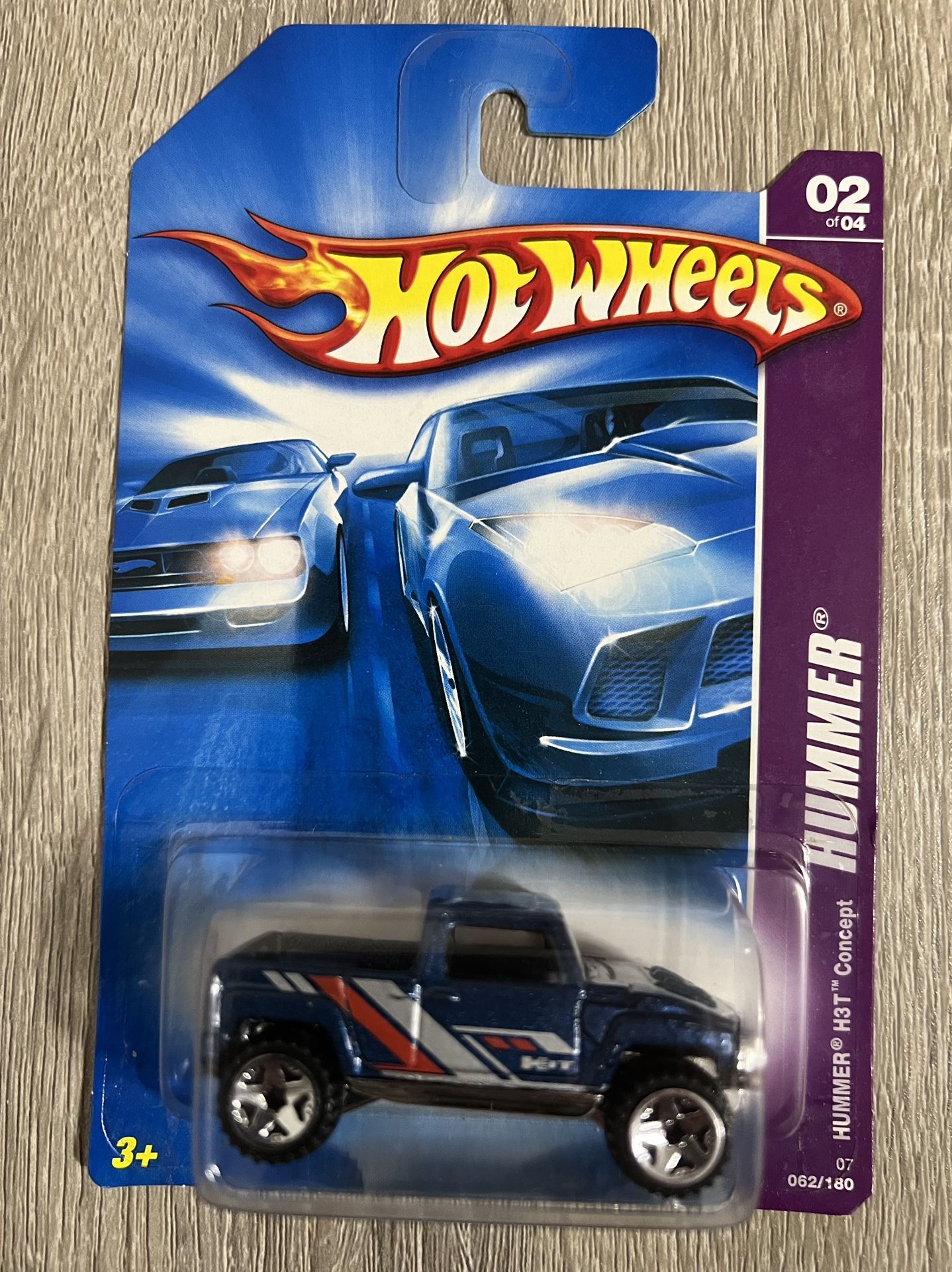 New Mattel 2006 Hot Wheels Blue Hummer H3T Concept Toy