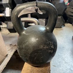 70LB CAP BARBELL Kettlebell Weight