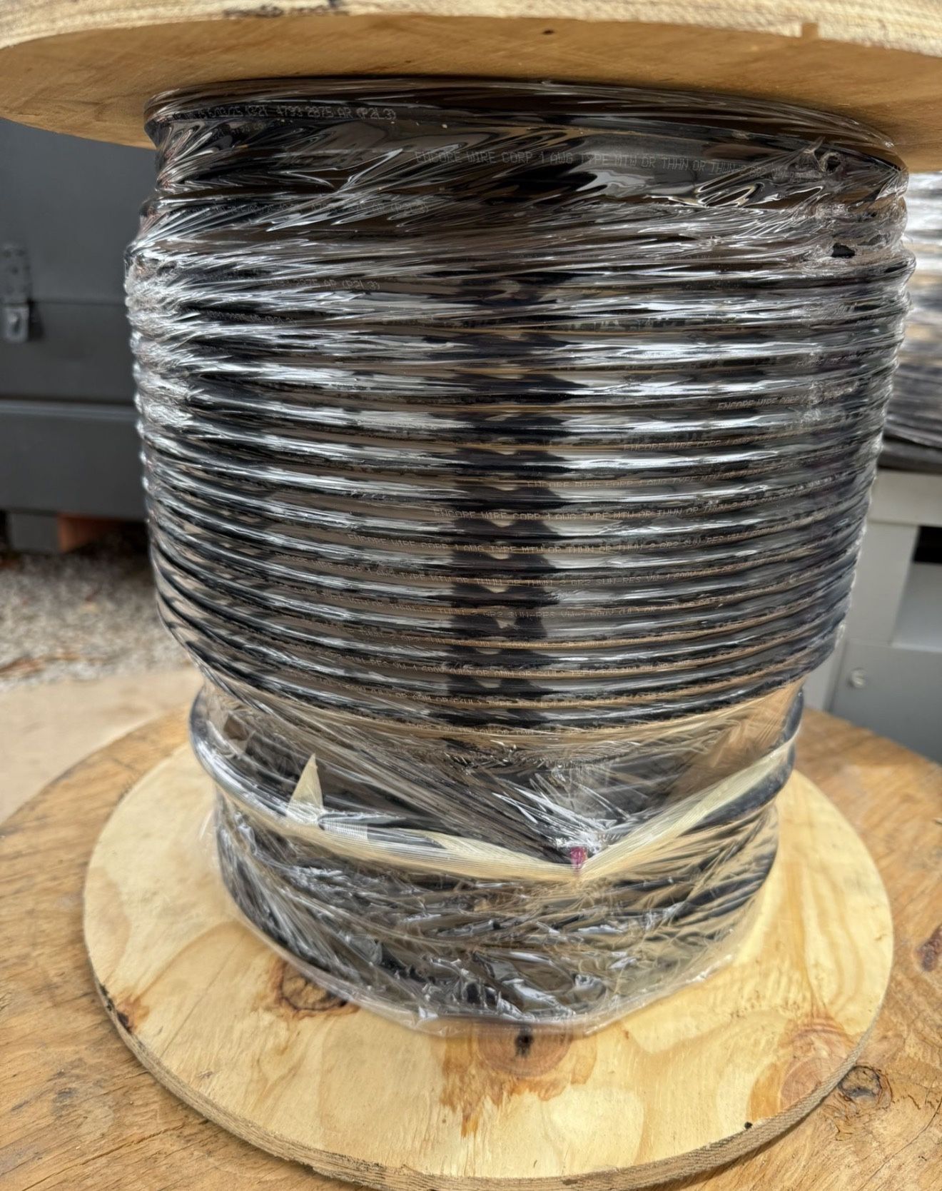 Copper Electrical Wire THHN #1 New 500ft Spool