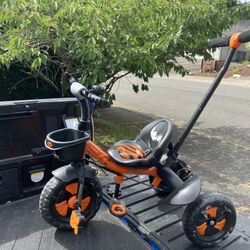 Child Kid Children Toddler Push Car Riding Tricycle Trike In Great Condition