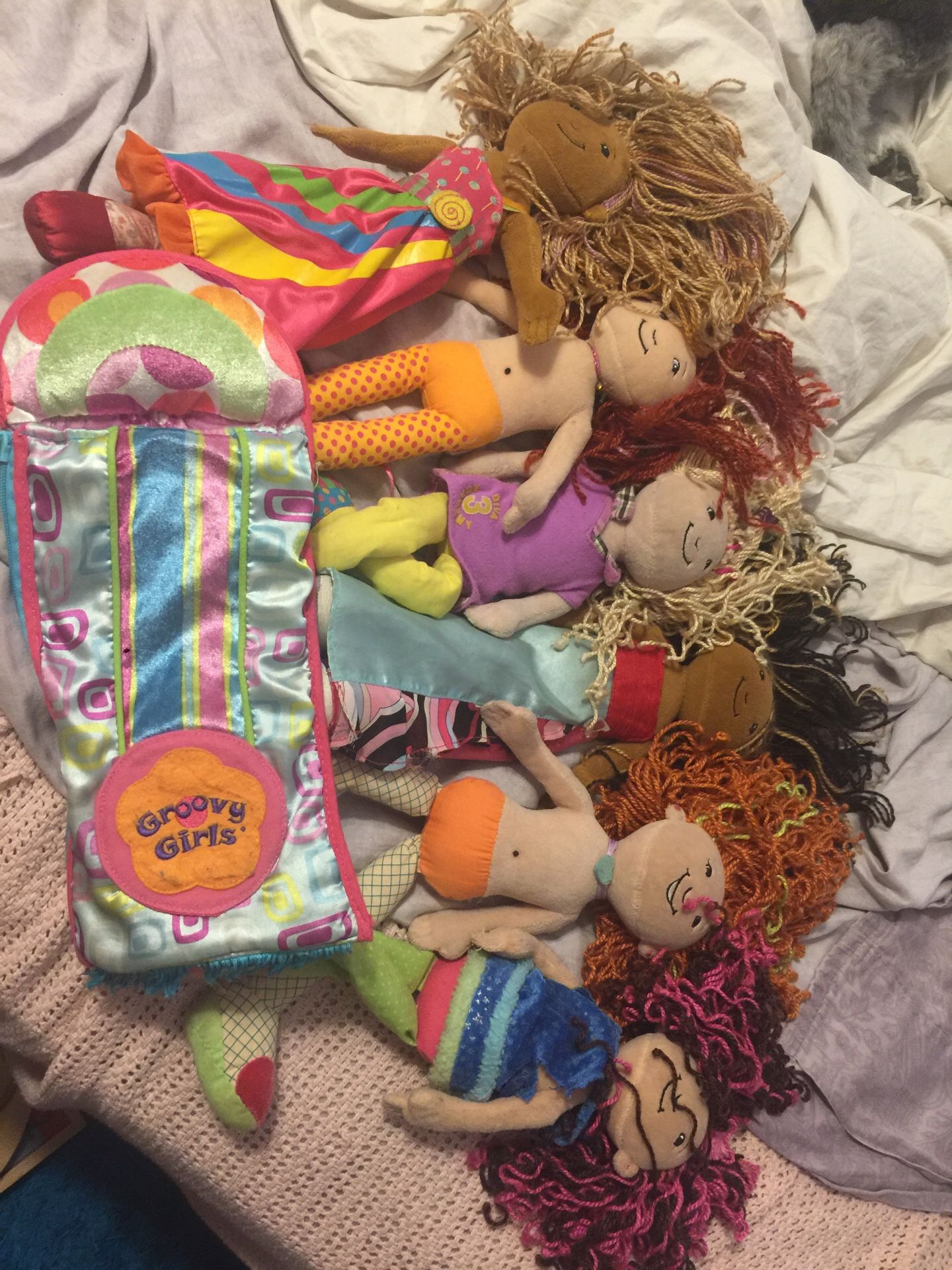 Groovy girl doll light clothing accessories sleeping bag