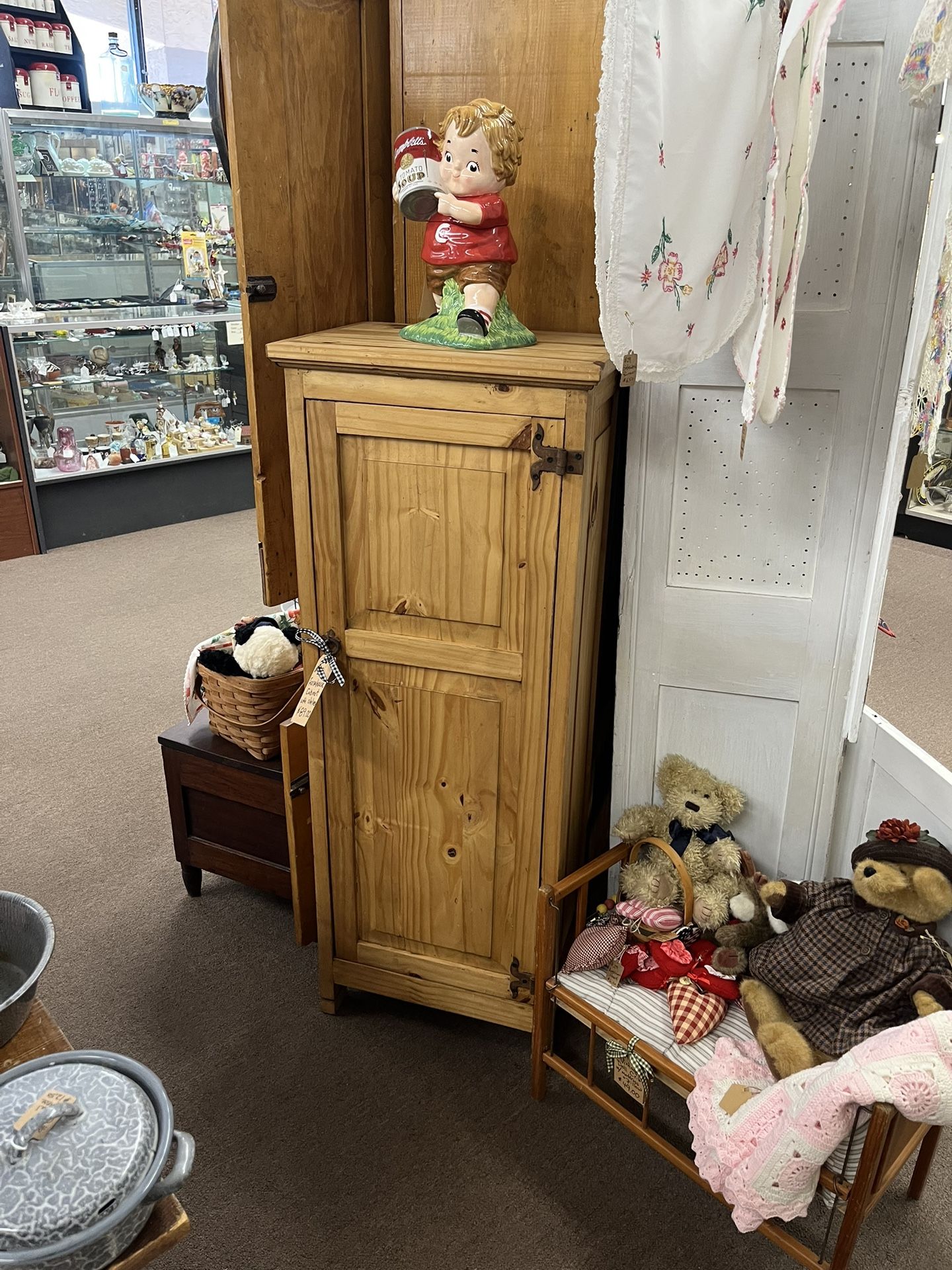 Farmhouse Cabinet w/ Shelves