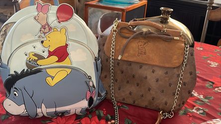 Loungefly Disney Winnie the Pooh Mini Backpack and Crossbody Bag