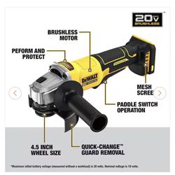 Dewalt grinder