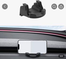 Phone holder for Tesla