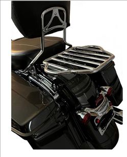 Detachable Luggage Rack 2-Up Mounting Rack Fit for Harley Chrome
2009-2026 Touring Road King Street Electra Glide Road Glide