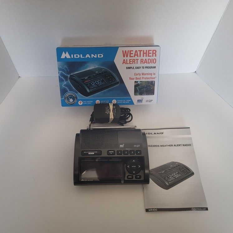 Midland WR-400 Deluxe NOAA Weather Radio