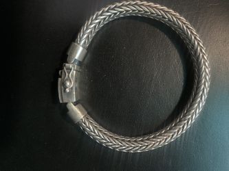 10m Mensbrei Braid edbail Handmaide Chain 925 Sterling Silver Bracelet