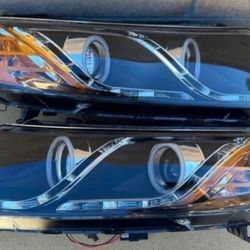 11-15 Kia Optima LED DRL Projector Headlights Luces Focos Micas Faros Faroles Headlamps 