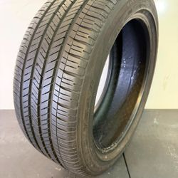 V807  245 45 19 98V  Goodyear Eagle Touring  One Used Tire 80% Life 