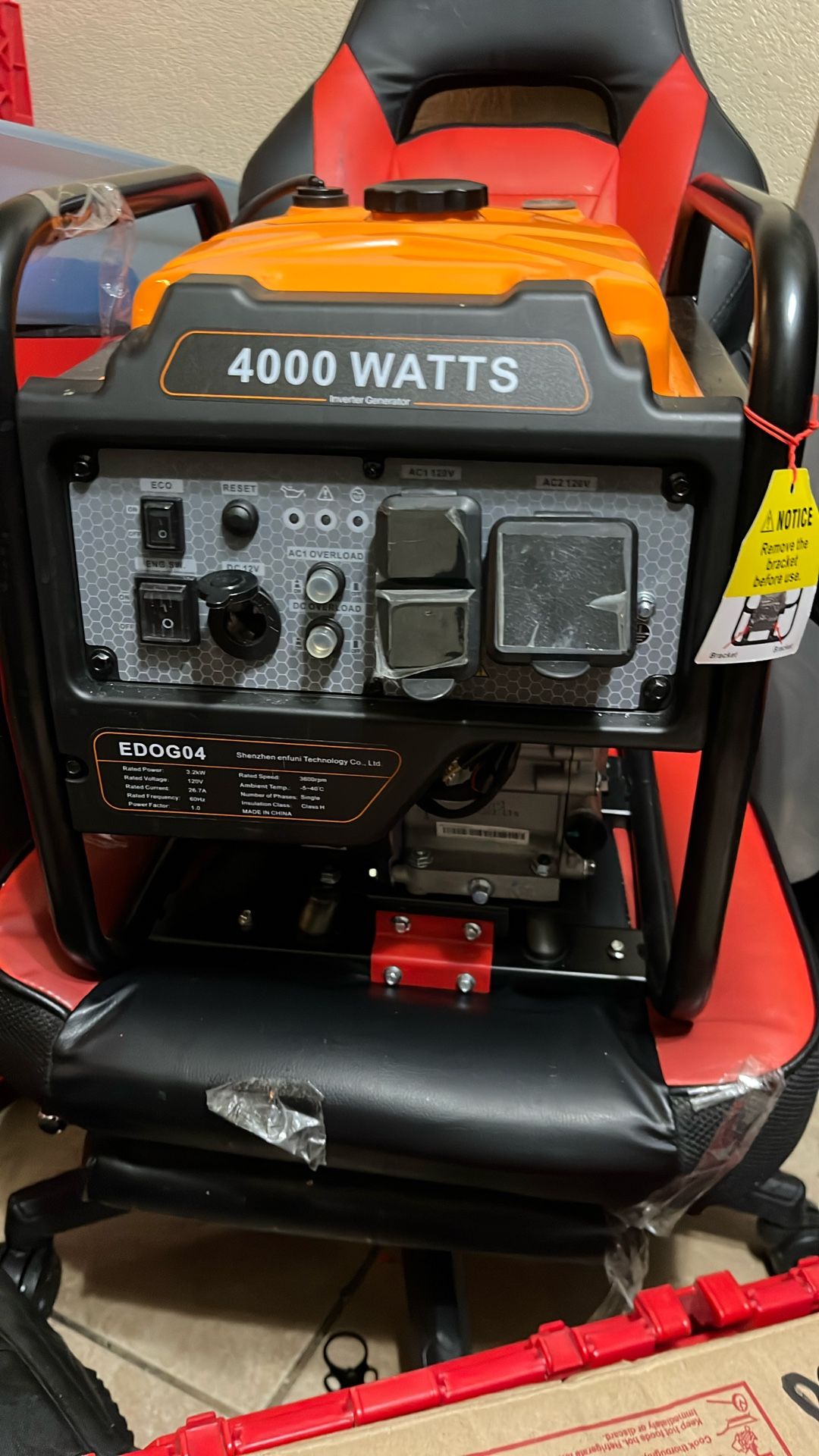 New 4000 Watt Generator