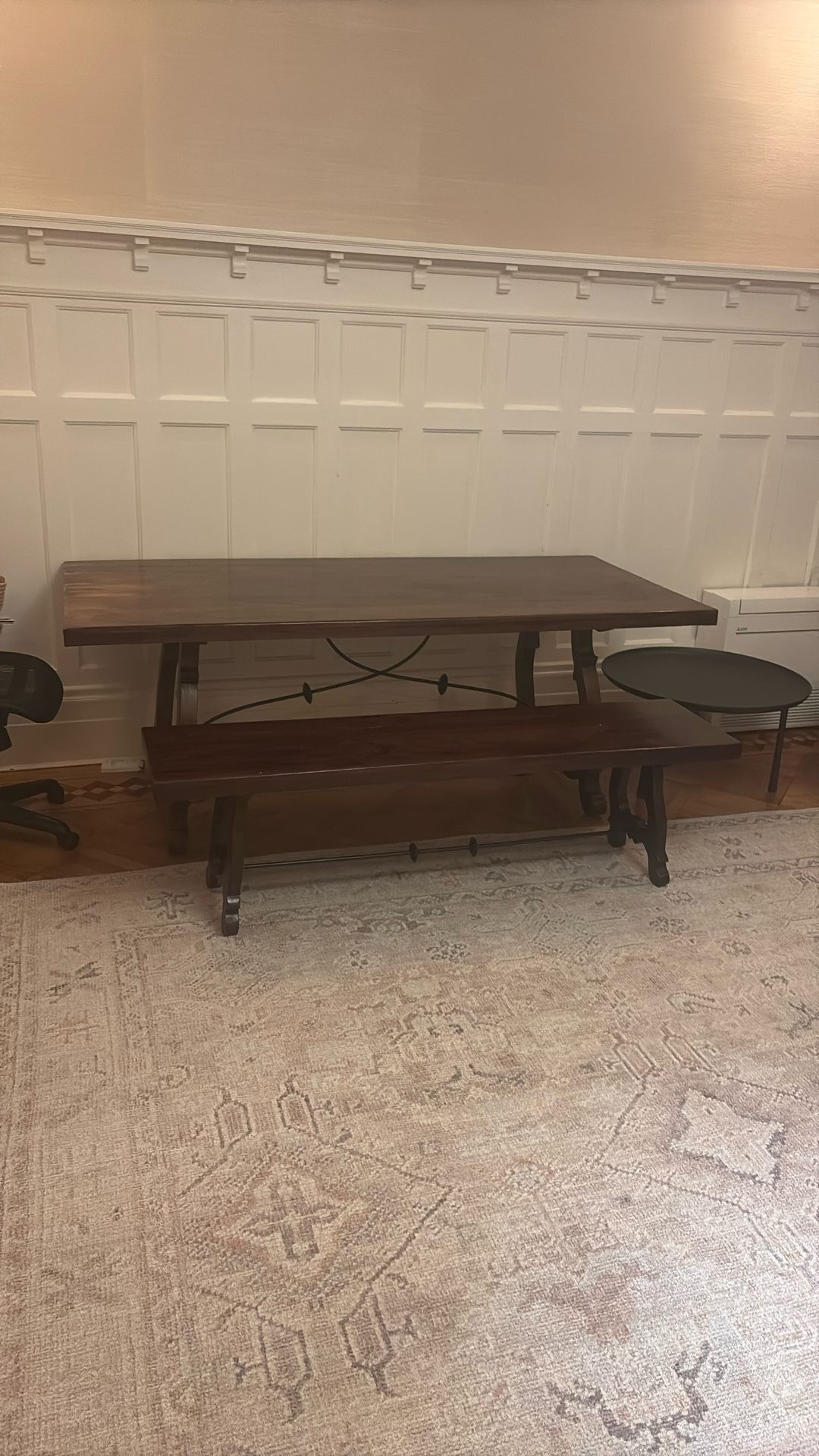 Table and bench