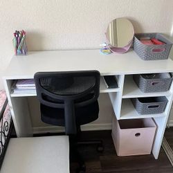 Home office desk, student desk, vanity desk, computer, desktop, laptop