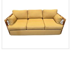 Mid century modern - Rattan Sleeper coach