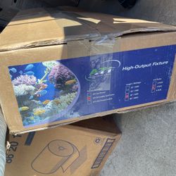 Fish Tank Sun-power T5 dimmable high output light Fixture 