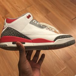 Fire Red 3s