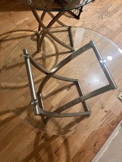 Glass End Tables 