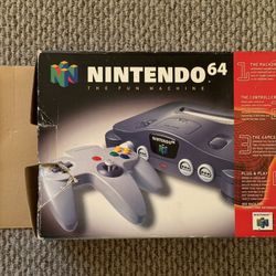 Nintendo 64 Box