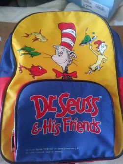 Dr. Seuss backpack