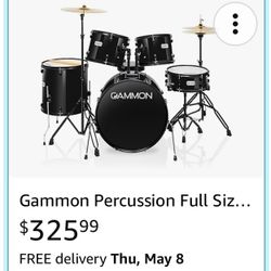 Lightly Used Drum Set