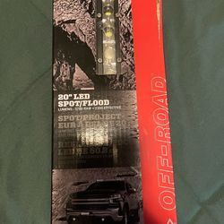 20” LED strip light bar